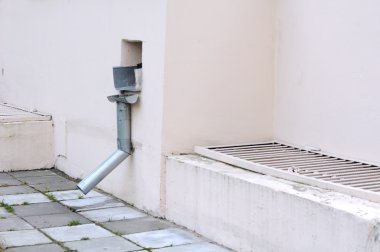 Downspout on Old Building