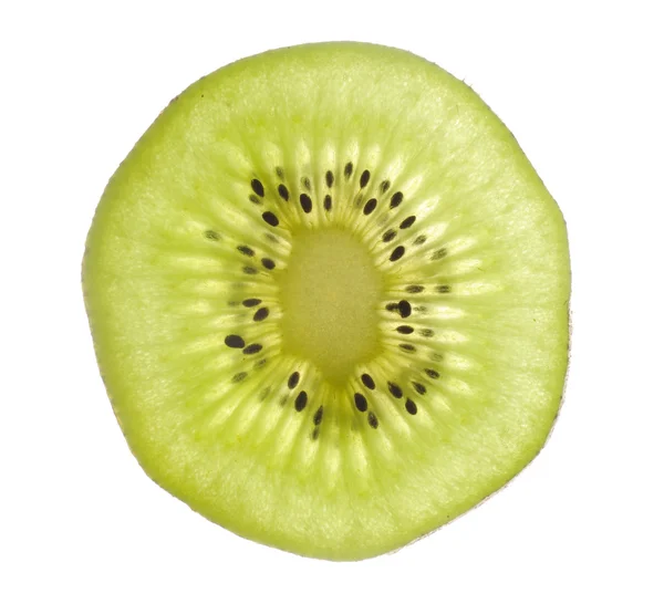 Segment van kiwi close-up — Stockfoto