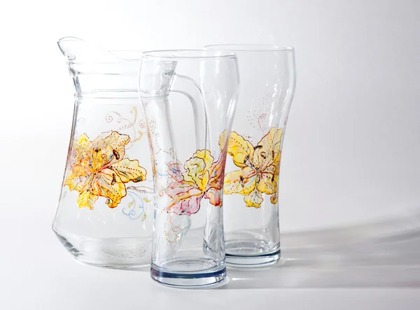 stock image Glass set