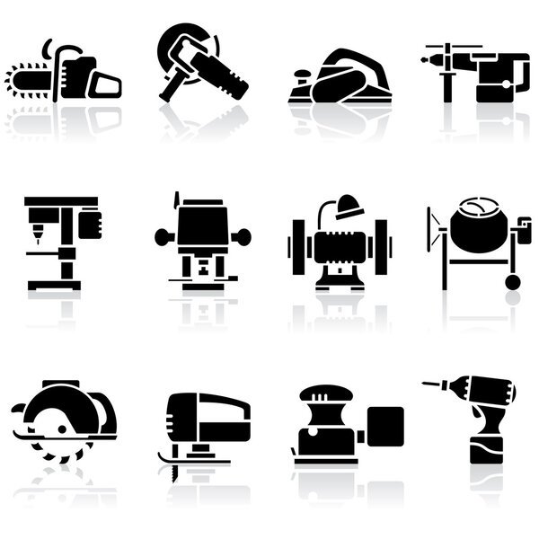 Tools icons set