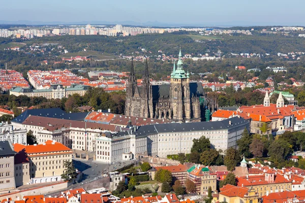 Praga zamek złożony, detal — Zdjęcie stockowe