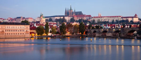 Prag 'da Gündoğumu — Stok fotoğraf
