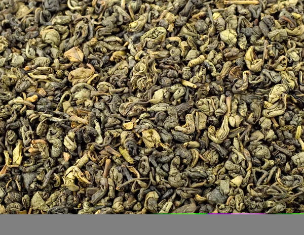 Suché zelené čaj pozadí — Stock fotografie