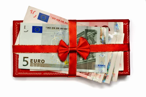 Eurogeschenk — Stockfoto