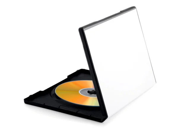 Altın disk kutusu — Stok fotoğraf