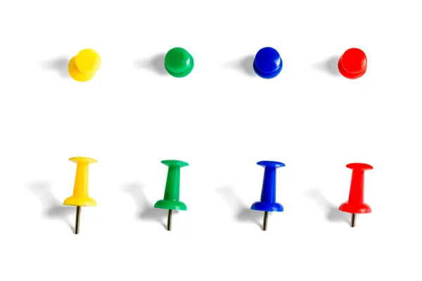 Push pins collection — Stockfoto
