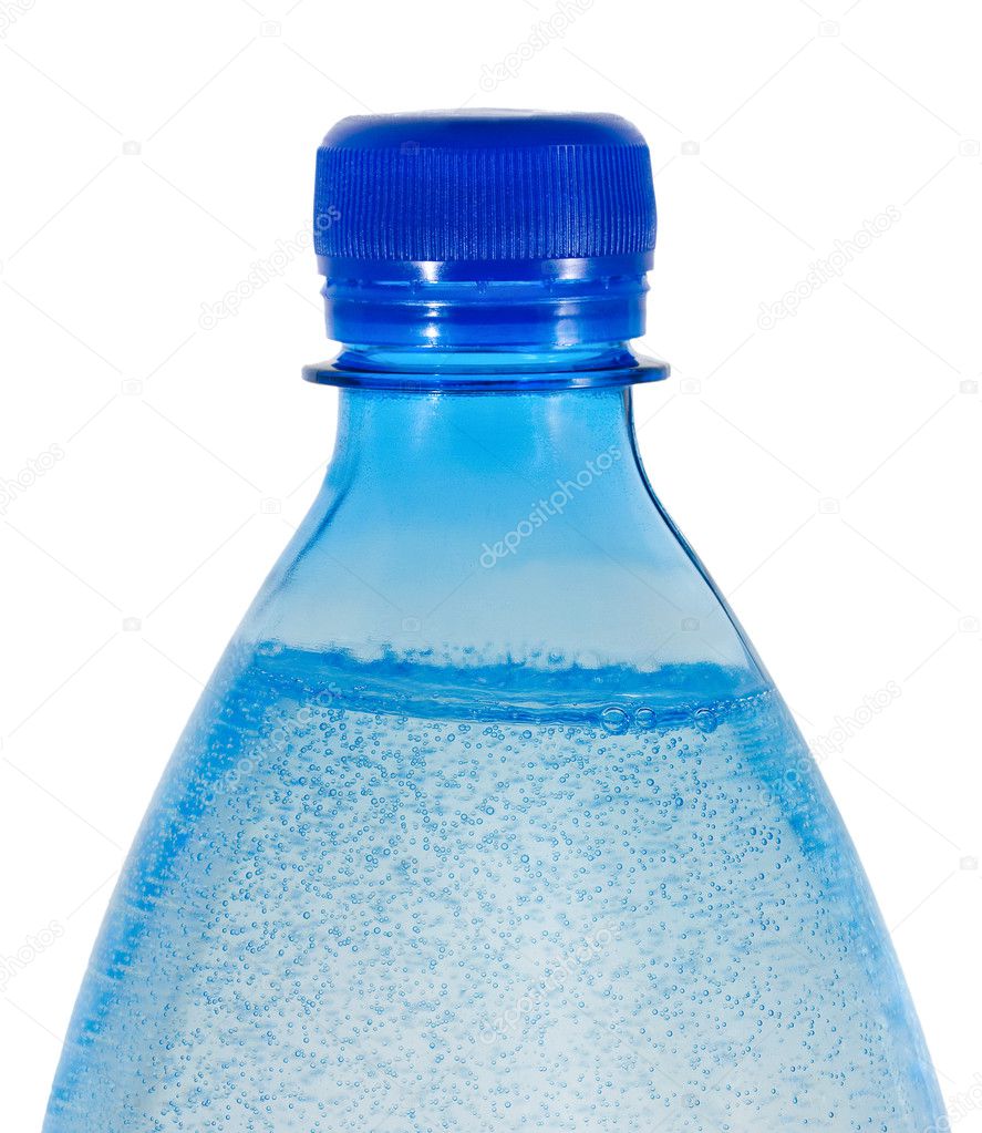 Soda drink in plastic bottle