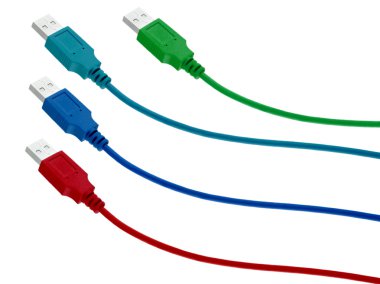 Computer cable usb clipart