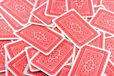 Playing cards background clipart