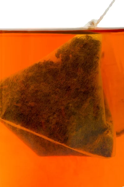 Hot tea tea bag — Stock Photo, Image