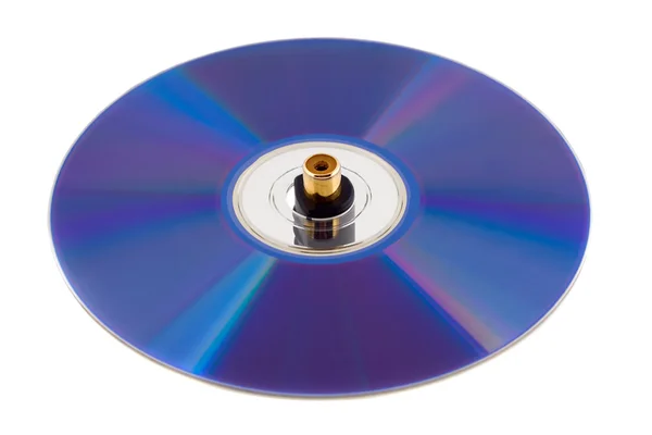 Музичний компакт-диск — стокове фото