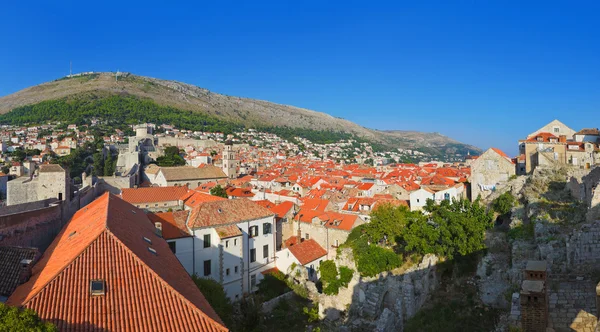 Panorama di Dubrovnik in Croazia — Foto Stock