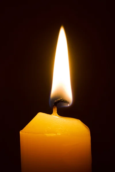 Lighting candle — Stock Photo, Image