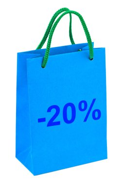 Shopping bag 20 percent