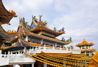 Thean Hou Temple at Kuala Lumpur Malaysia clipart