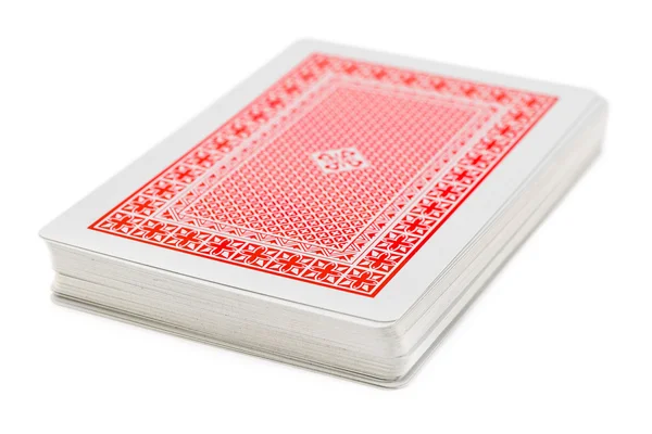 Палуба игральных карт — стоковое фото