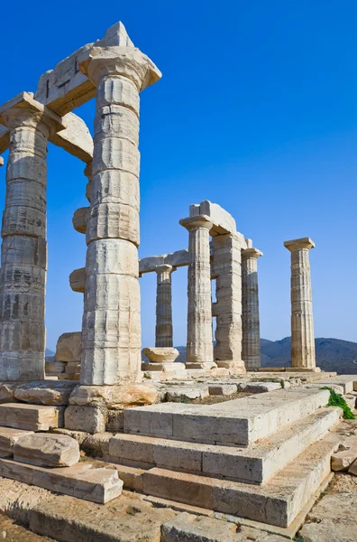 Храм Посейдона неподалік Афіни, Греція — стокове фото
