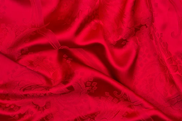 赤い絹 — ストック写真