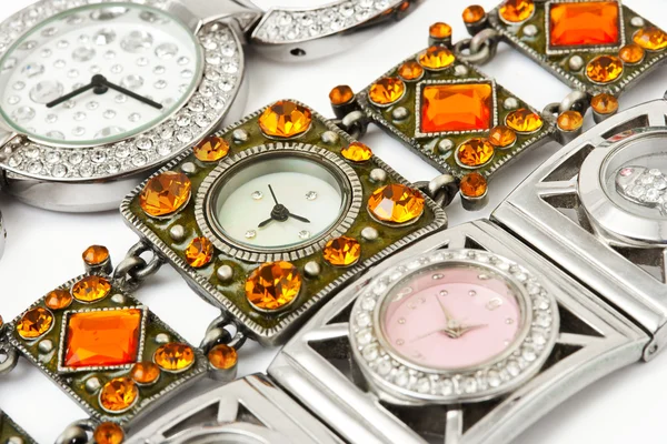 Relógios de mulher — Fotografia de Stock