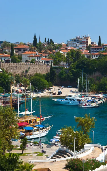 Régi kikötő, Antalya, Törökország — Stock Fotó