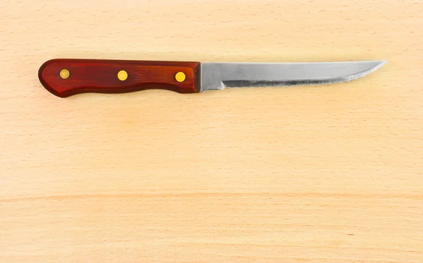 Cuchillo y tabla de cortar —  Fotos de Stock