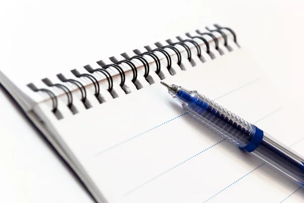 Notebook With Pen — Stock Photo, Image