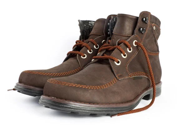 Brown Boots — Stock Photo, Image