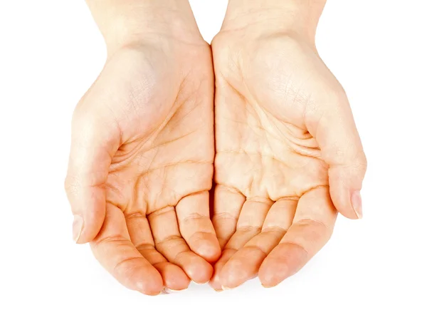 Dwie ręce — Zdjęcie stockowe