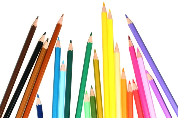 stock image Colorful crayons