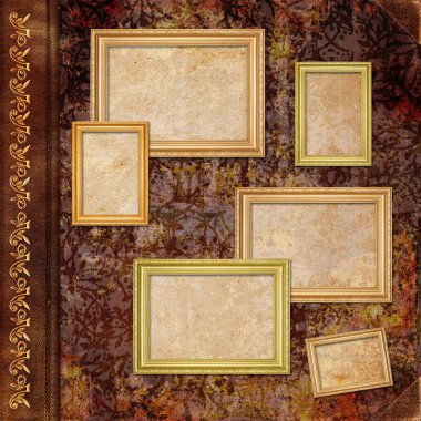 Vintage Photo Album clipart