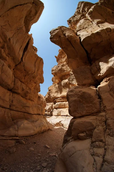 Woestijn canyon — Stockfoto