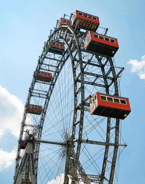 The oldest Ferris Wheel in Vienna, Austria — Stock Photo, Image