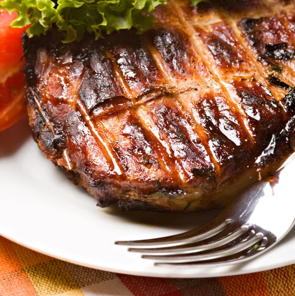 Viande de porc grillée — Photo
