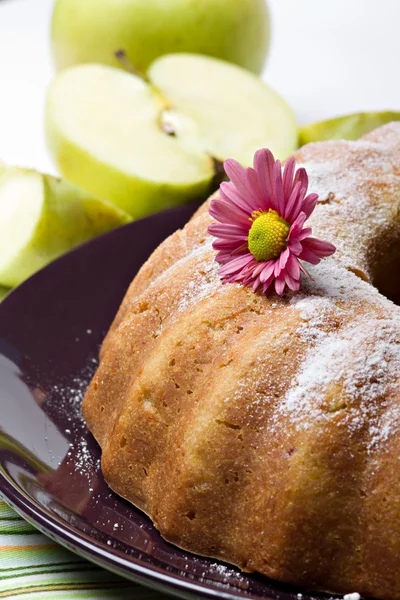 Sabroso pastel de manzana — Foto de Stock