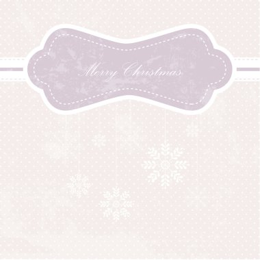 Christmas winter card clipart