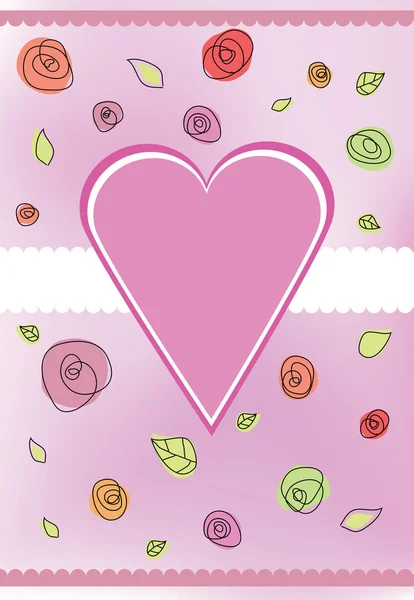 Heart pink — Stock Photo, Image