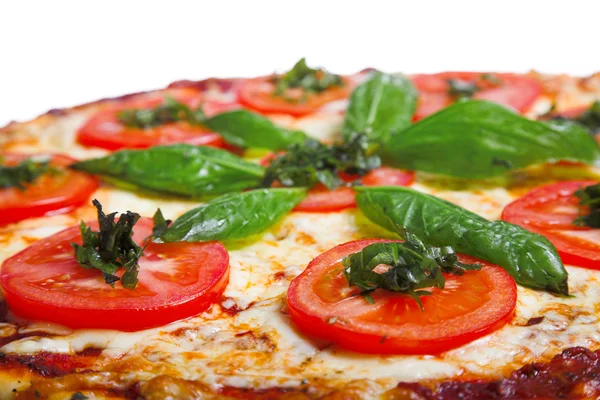 Pizza margarita — Zdjęcie stockowe
