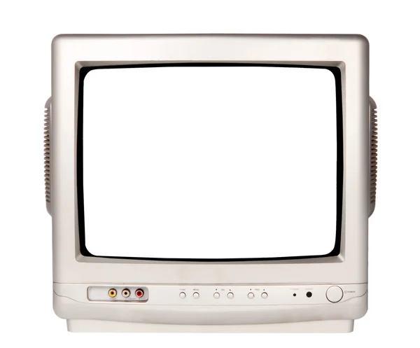 Szary telewizor — Zdjęcie stockowe