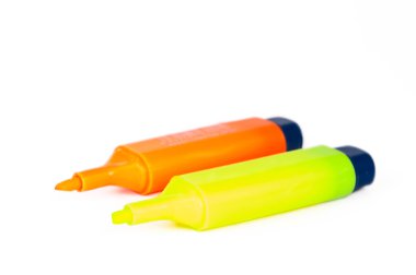 Color markers clipart