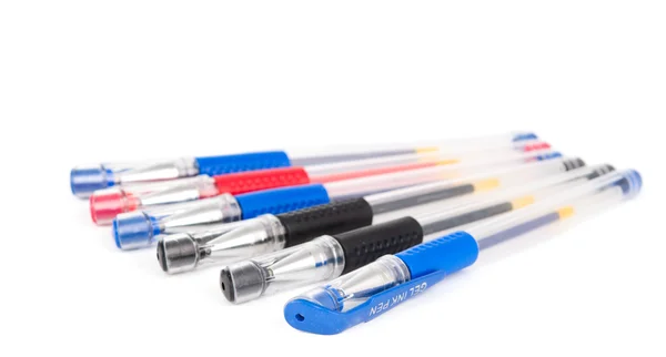 Injekciós toll fehér alapon — Stock Fotó