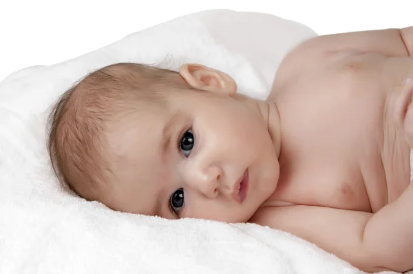 Νεογέννητο στην πετσέτα — Φωτογραφία Αρχείου