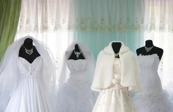 Свадебные платья — стоковое фото