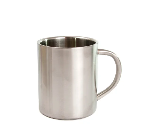 Rostfritt stål cup — Stockfoto