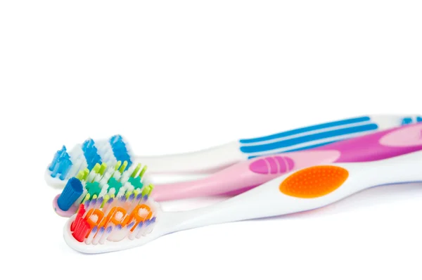 Зубна щітка — стокове фото