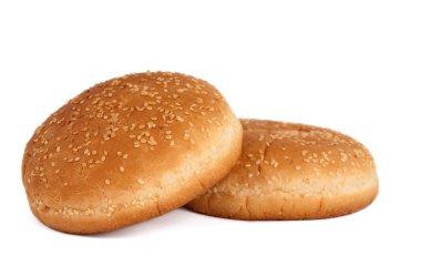 Buns with sesame seeds clipart