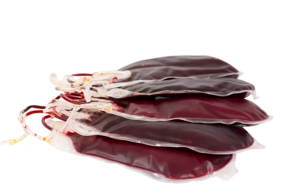 Zakken van bloed — Stockfoto