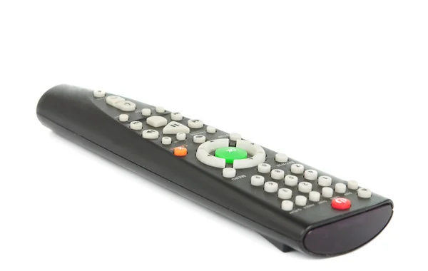 Black TV remote control — Stock Photo, Image