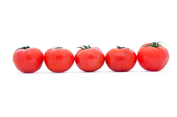 Πέντε ντομάτες — Φωτογραφία Αρχείου