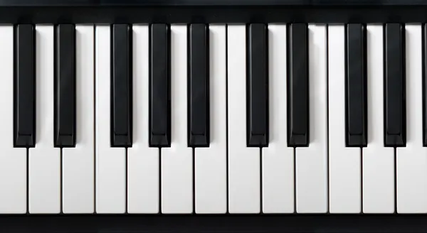 Elektroniska piano keyboard — Stockfoto
