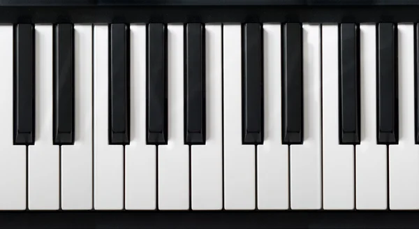 Elektronicznej klawiatury fortepianu Zdjęcie Stockowe